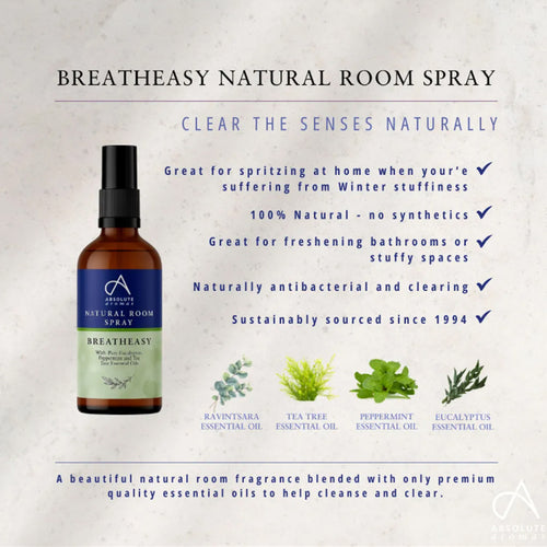 Absolute Aromas Breatheasy Natural Room Spray