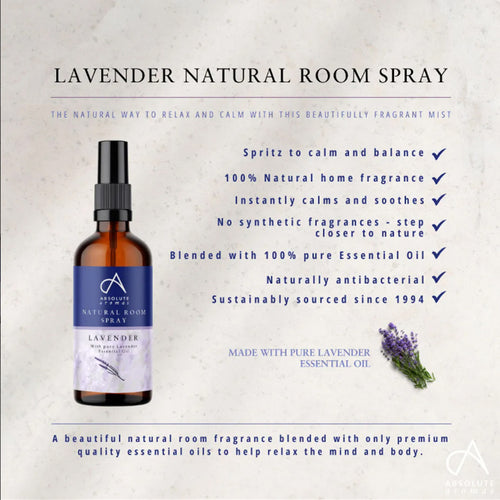 Absolute Aromas Lavender Natural Room Spray