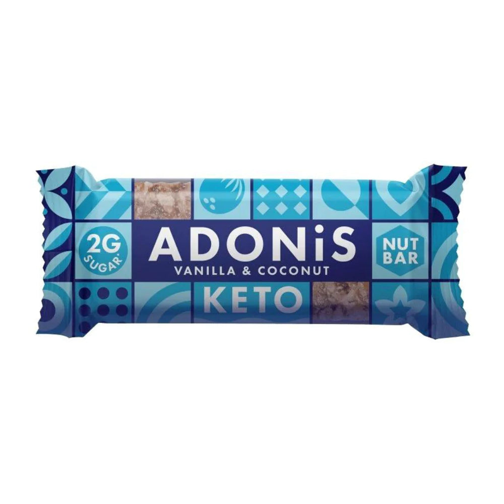 Adonis Keto Vanilla &amp; Coconut Bars