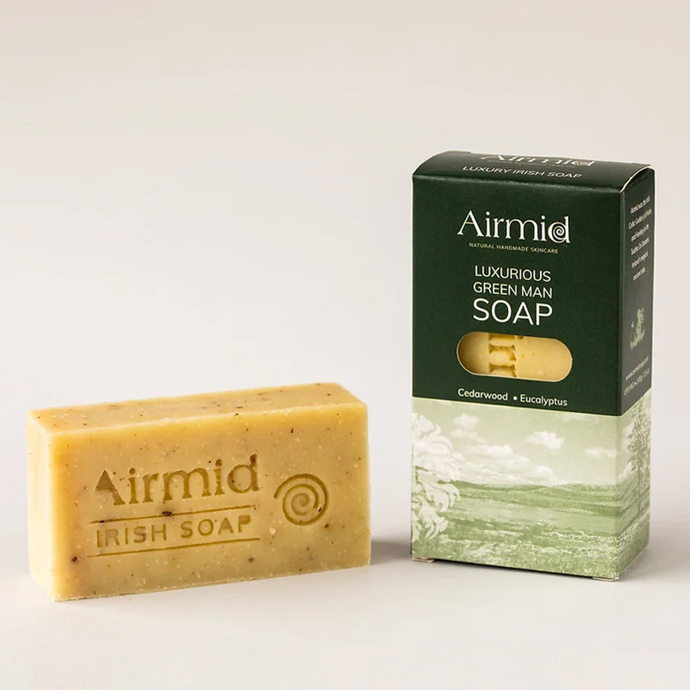 Airmid Luxurious Irish Greenman Handmade Soap