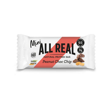 All Real Peanut Choc Chip Natural Mini Protein Bar