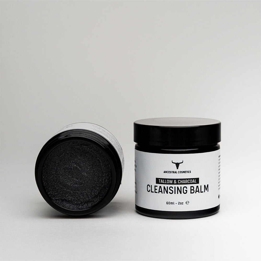 Ancestral Cosmetics Tallow and Charcoal Cleansing Balm