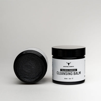 Ancestral Cosmetics Tallow and Charcoal Cleansing Balm