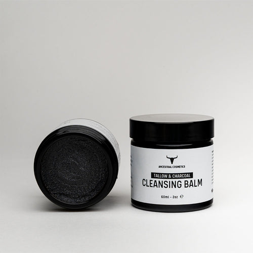Ancestral Cosmetics Tallow and Charcoal Cleansing Balm
