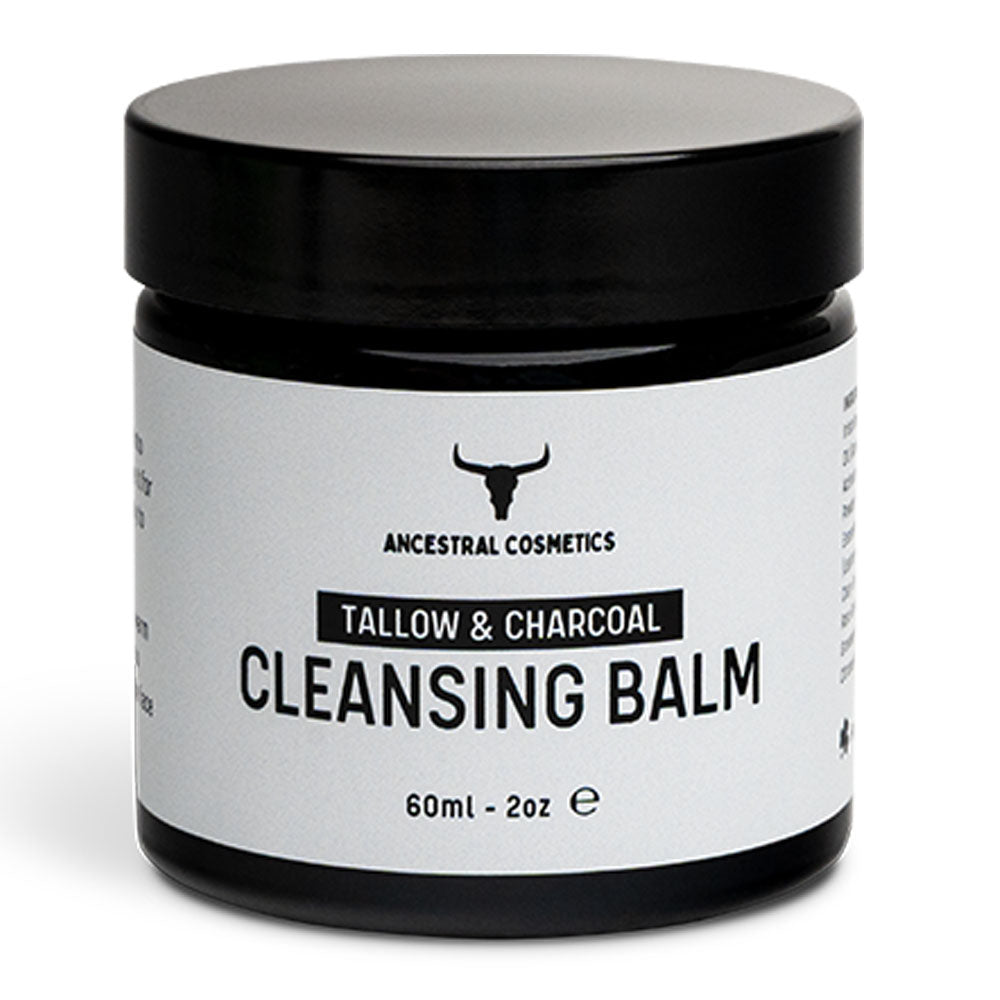 Ancestral Cosmetics Tallow and Charcoal Cleansing Balm