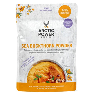 pouch of Arctic Power Berries Sea Buckthorn Powder