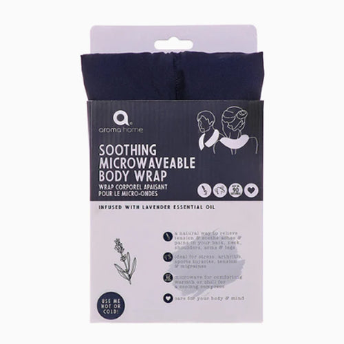 Aroma Home Navy Soothing Microwavable Body Wrap