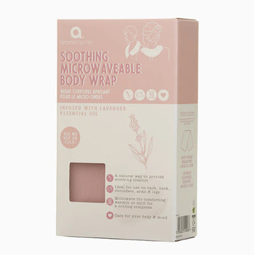 Aroma Home Pink Soothing Microwavable Body Wrap