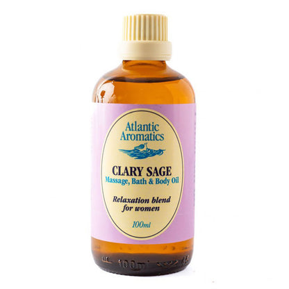 Atlantic Aromatics Clary Sage Massage &amp; Body Oil