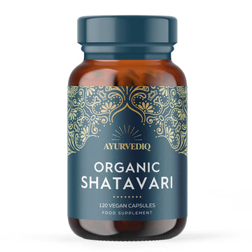 Ingredients: Organic Shatavari, Vegetable Capsule