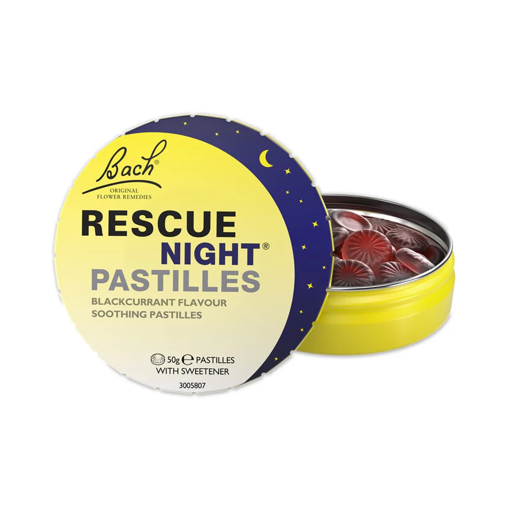 Bach Rescue® Night Pastilles - Blackcurrant Flavour