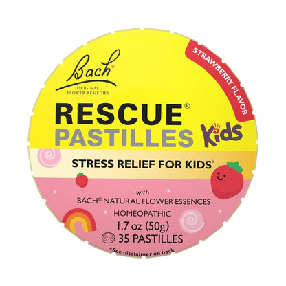 Bach Rescue Remedy Calm Days Kids Strawberry Pastilles