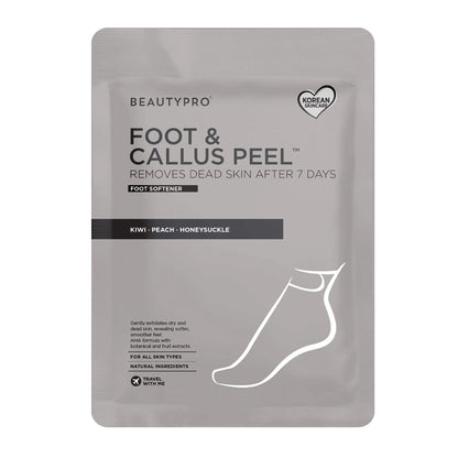 BeautyPro Foot &amp; Callus Peel packaging on a white background
