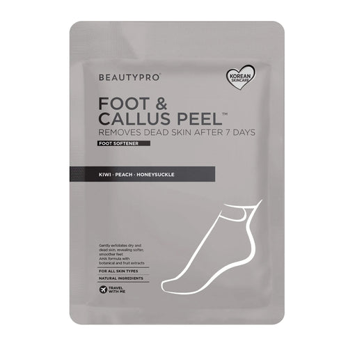 BeautyPro Foot & Callus Peel packaging on a white background