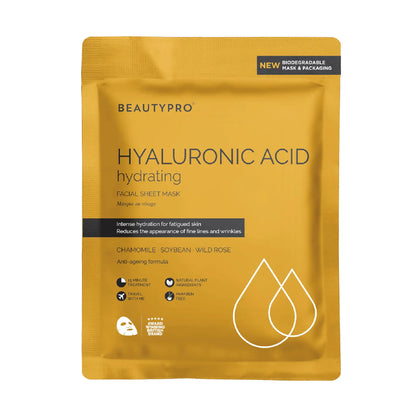 BeautyPro Hyaluronic Hydrating Sheet Mask - 1 Mask 