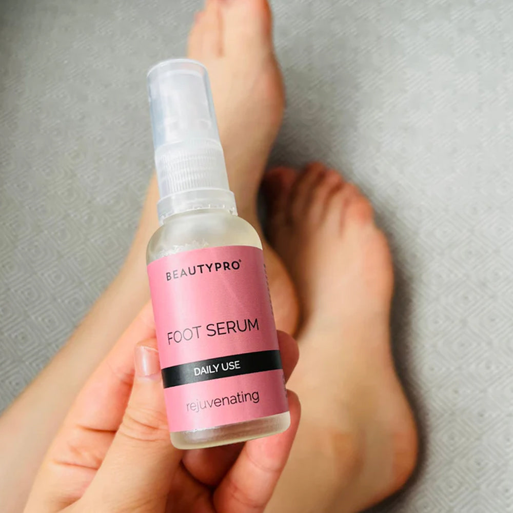 BeautyPro Nourishing Foot Serum with feet