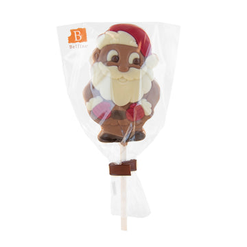 Belfine Belgian Chocolate Santa Lollipop