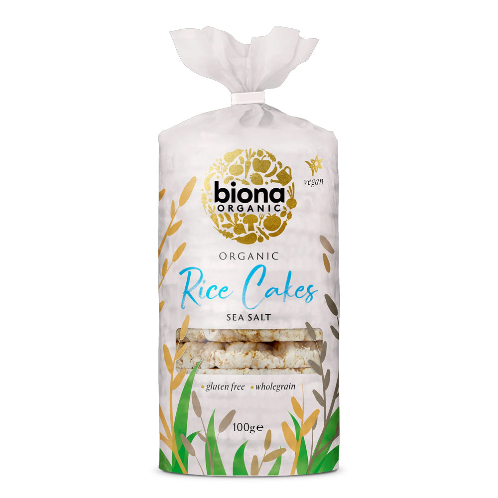 Biona Organic Salted Rice Cakes - 100g