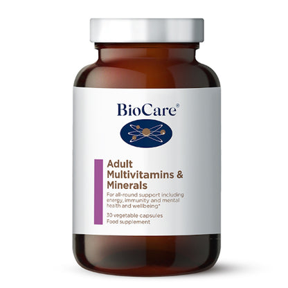 BioCare Adult Multivitamins &amp; Minerals 30 Capsules