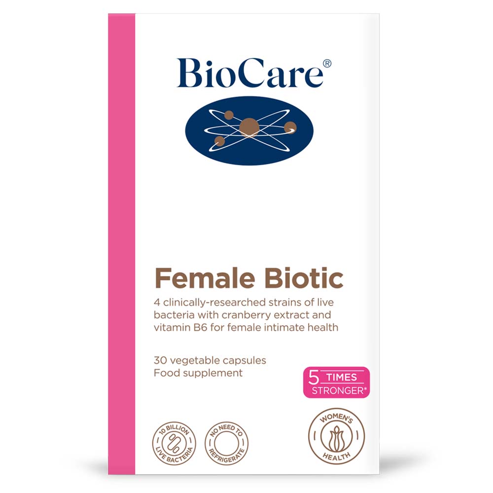 Biocare Female Biotic packaging