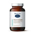 BioCare Mood Complex food supplement in an amber brown bottle with a white cap and white label, on a white background.