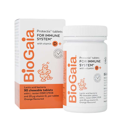 BioGaia Protectis Probiotics with Vit D+ 90 tablets