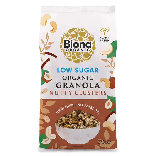 Biona Organic Granola Low Sugar Nutty Clusters