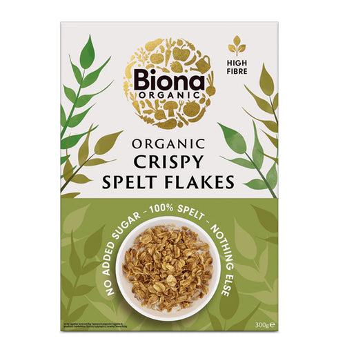 Biona Organic Crispy Spelt Flakes - 300g