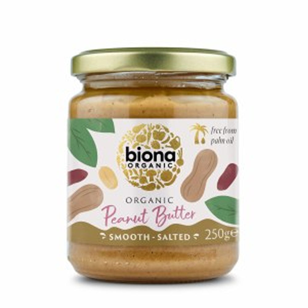 Biona Organic Smooth Salted Peanut Butter