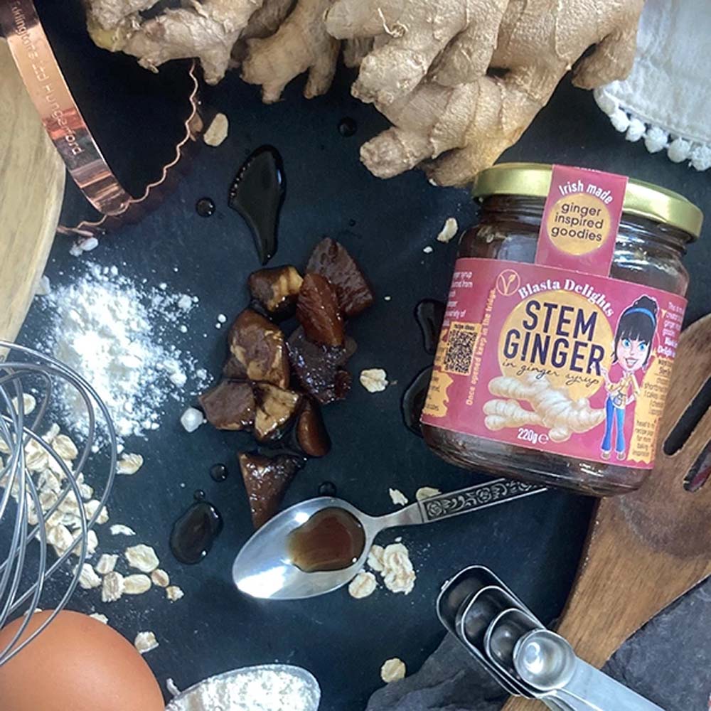 Blasta Delights Stem Ginger in Ginger Syrup
