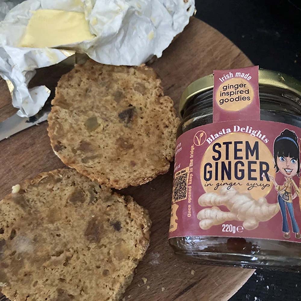 Blasta Delights Stem Ginger in Ginger Syrup