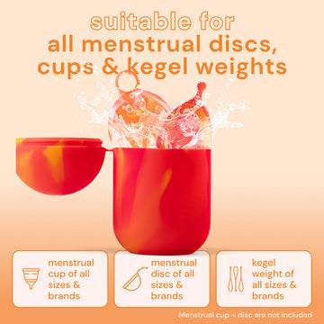 Bodyotics Sterilizer Case for Menstrual Disc &amp; Cup