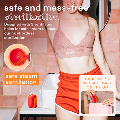 Bodyotics Sterilizer Case for Menstrual Disc &amp; Cup