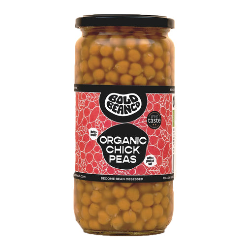 Bold Beans Organic Chickpeas 700g