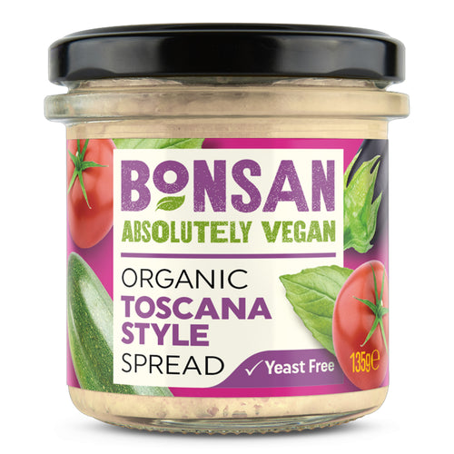 Bonsan Organic Toscana Style Spread 135g