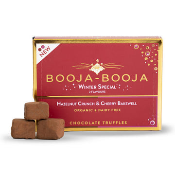 Booja Booja Hazelnut Crunch &amp; Cherry Bakewell Truffles