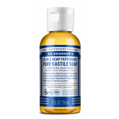 Dr. Bronner Peppermint Pure Castile Soap