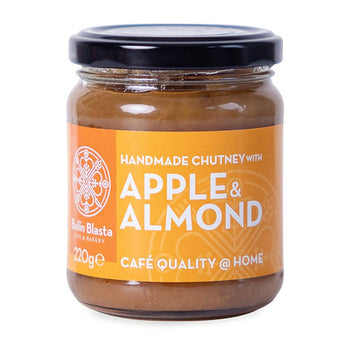 jar of Builin Blasta Apple &amp; Almond Chutney
