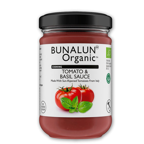 Bunalun Organic Tomato &amp; Basil Sauce