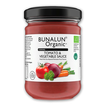 Bunalun Tomato &amp; Vegetable Sauce 350g