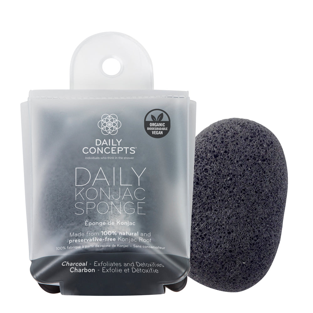 Daily Concepts Charcoal Konjac Sponge