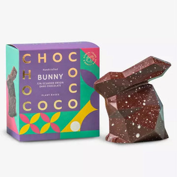 Chococo 72% Dark Chocolate Easter Bunny