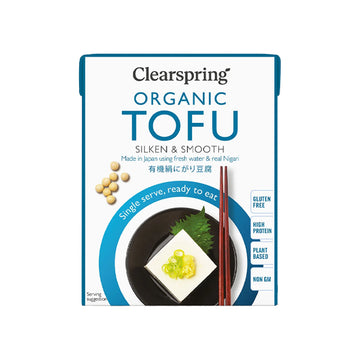 Clearspring Organic Tofu - Silken &amp; Smooth single serve