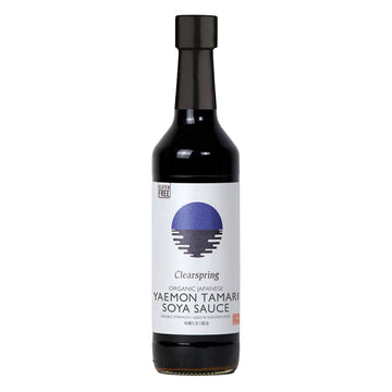 Clearspring Organic Japanese Yaemon Tamari Soya Sauce - Double Strength