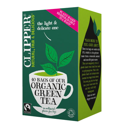 Clipper Organic Green Tea