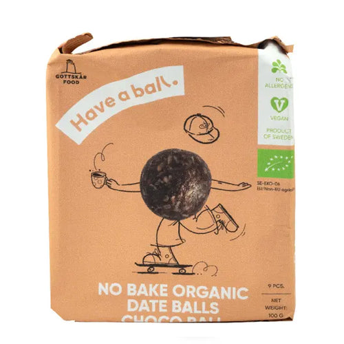 Coaties No Bake Organic Date Balls Choco Balls