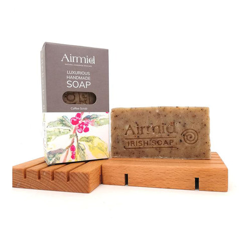 Airmid Luxurious Irish Coffee Scrub Handmade Soap