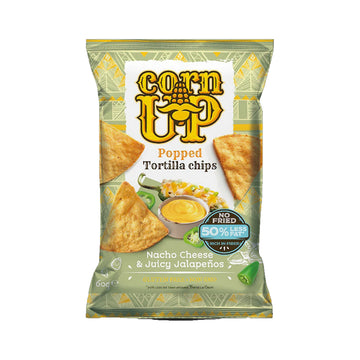 pack of Corn Up Cheese &amp; Jalapenos Tortilla Chips