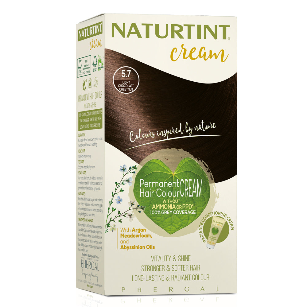 Naturtint Cream Hair Colour Cream - 5.7 Light Chocolate Chestnut