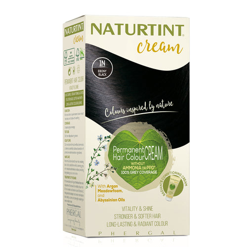 Naturtint Cream Hair Colour Cream - 1N Ebony Black